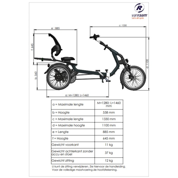 Vanraam Easy rider Lage instap 2026